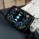 Gothistar Midnight Ascend Leather Wallet Purse