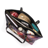 Gothistar Silken Shadows Leather Tote Bag