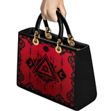 Gothistar Crimson Oracle Lady Leather Bag