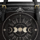 Gothistar  Mystic Tide Leather Tote Bag
