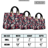 Gothistar Midnight Calavera Lady Leather Bag