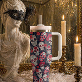 Gothistar Scarlet Graveyard Bloom Tumbler