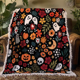 Gothistar Spooky Chic Woven Tapestry Blanket
