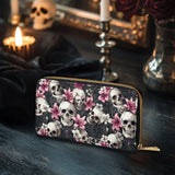 Gothistar Petals & Remains Leather Wallet Purse
