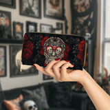 Gothistar Memento Noire Leather Wallet Purse