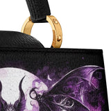 Gothistar Nocturna’s Embrace Personalized Leather Satchel Bag