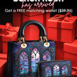 Gothistar Cathedral Of Midnight Lady Leather Bag