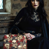 Gothistar Rosarium Of The Dead Lady Leather Bag