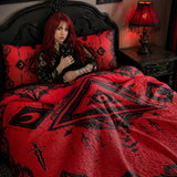 Gothistar All Season Quilt 3-Piece Set Infernal Eclipse