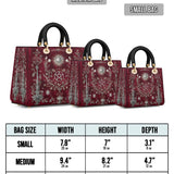 Gothistar Pentacle Bloom Lady Leather Bag