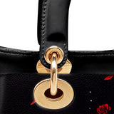 Gothistar La Rosa Oscura Lady Leather Bag