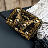 Gothistar The Monarch Of The Damned Leather Wallet Purse