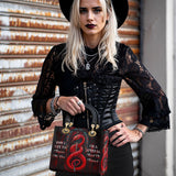 Gothistar Twisted Grace Lady Leather Bag