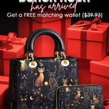 Gothistar Celestial Catspell Lady Leather Bag