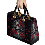 Gothistar La Rosa Oscura Lady Leather Bag