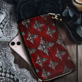 Gothistar Crimson Sanctuary Leather Wallet Purse