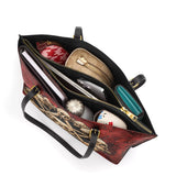 Gothistar Pentaskull Leather Tote Bag