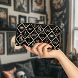 Gothistar Celestia Nocturne Leather Wallet Purse