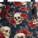 Gothistar The Bonebloom Curse Leather Tote Bag