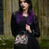 Gothistar Petals & Remains Lady Leather Bag