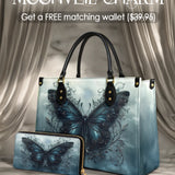 Gothistar Wings of Solace Leather Bag