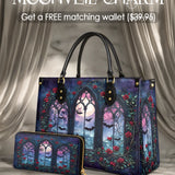 Gothistar Cathedral Of Midnight Leather Bag