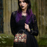 Gothistar Rosarium Of The Dead Lady Leather Bag