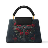 Gothistar Shadowed Grace Leather Satchel Bag
