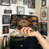 Gothistar Heart Of The Oracle Leather Wallet Purse