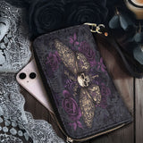Gothistar Shadowmoth Leather Wallet Purse