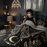 Gothistar All Season Quilt 3-Piece Set Moonwing Enigma