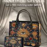 Gothistar Heart Of The Oracle Leather Bag