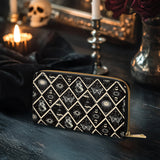 Gothistar Celestia Nocturne Leather Wallet Purse