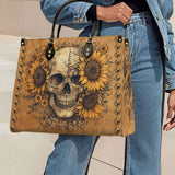 Gothistar  Eternal Skull Leather Bag