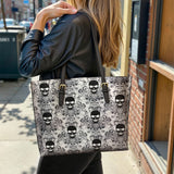 Gothistar Victorian Requiem Leather Tote Bag