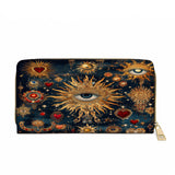 Gothistar Heart Of The Oracle Leather Wallet Purse