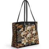 Gothistar Vanitas Royale Leather Tote Bag