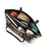 Gothistar Viper Mortem Leather Tote Bag