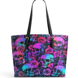 Gothistar Luminous Decay Leather Tote Bag