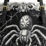 Gothistar Web Of The Unseen Leather Tote Bag