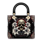 Gothistar The Vowed Skull Lady Leather Bag