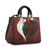 Gothistar Wings Of Fate Lady Leather Bag