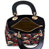 Gothistar The Bone Bloom Curse Lady Leather Bag