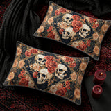 Gothistar All Season Quilt 3-Piece Set Skull Dark Romance