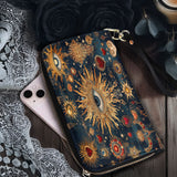 Gothistar Heart Of The Oracle Leather Wallet Purse