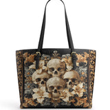Gothistar Vanitas Royale Leather Tote Bag