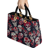 Gothistar Midnight Calavera Lady Leather Bag