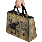 Gothistar The Silent Weave Personalized Lady Leather Bag
