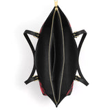Gothistar Crimson Oracle Leather Tote Bag