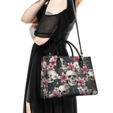 Gothistar  Petals and Remains Leather Bag